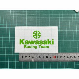 カワサキ レーシング ステッカー イエローグリーン(ステッカー)