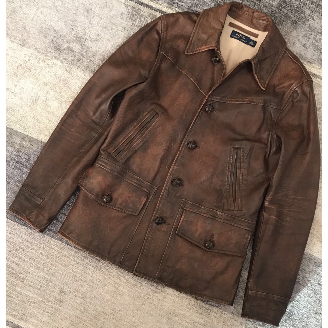 POLO RALPH LAUREN - 最高級品 圧巻のヴィンテージ加工 美 POLO RALPH LAUREN - 最高級品 圧巻のヴィンテージ加工 美