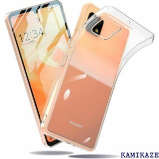 AQUOS Sense6 / Sense6s ケース スマ 付 クリア 1958(その他)