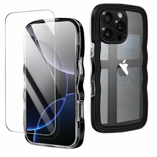 【特価セール】iPhone 16 Pro 用 ケース クリア ワイヤレス充電 ガ(その他)