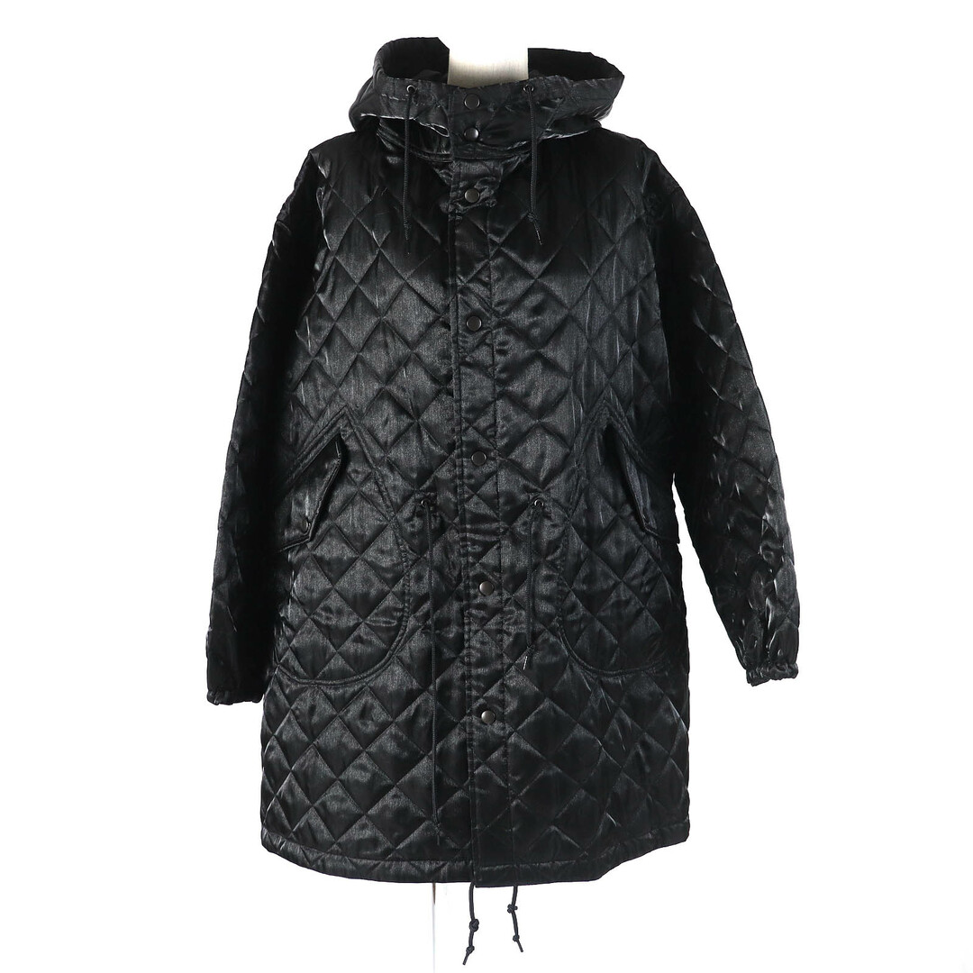 JUNYA WATANABE - 美品△JUNYA WATANABE ジュンヤワタナベ 2023年製 JL-C015 キルティングコート ブラック XS 日本製 正規品 レディース