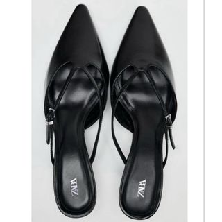 ZARA - ZARA 未使用タグ付き ミュールの通販 by みにー's shop ZARA - ZARA 未使用タグ付き ミュールの通販 by みにー's shop