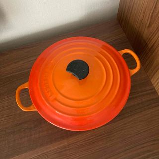 LE CREUSET(鍋/フライパン ・ オレンジ/橙色系)のフリマ LE CREUSET(鍋/フライパン ・ オレンジ/橙色系)のフリマ