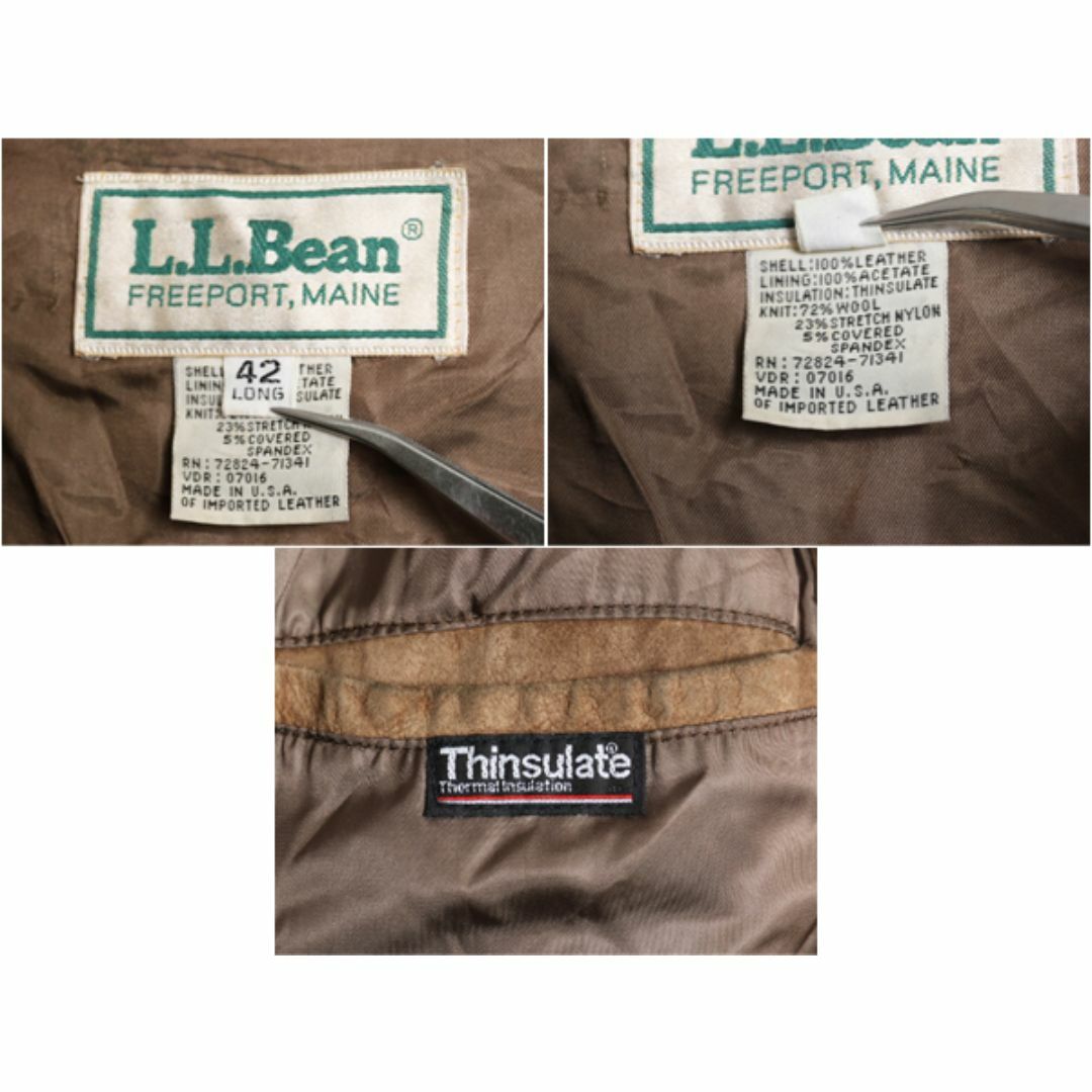 L.L.Bean - 80s USA製 エルエルビーン 本革 ヌバック レザー L.L.Bean - 80s USA製 エルエルビーン 本革 ヌバック レザー