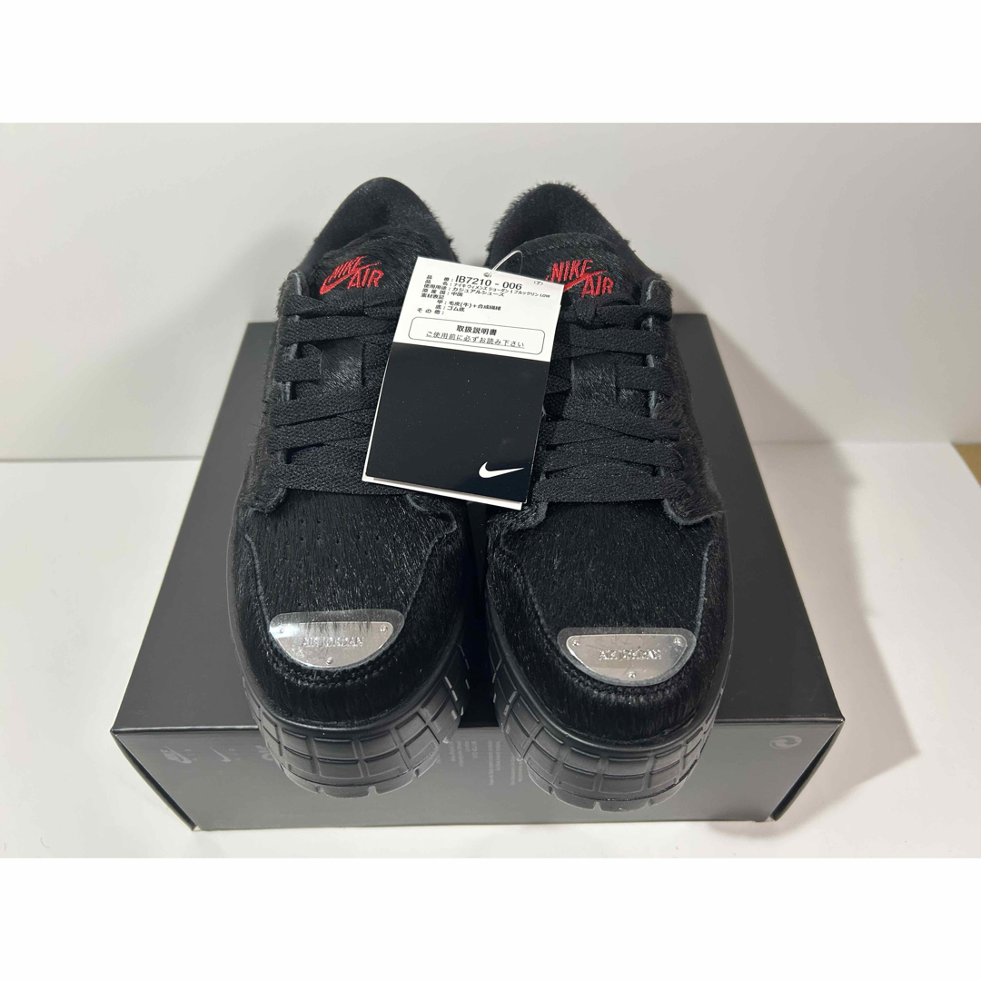 NIKE - 【新品】24cm NIKE エアジョーダン1 ブルックリンロー NIKE - 【新品】24cm NIKE エアジョーダン1 ブルックリンロー