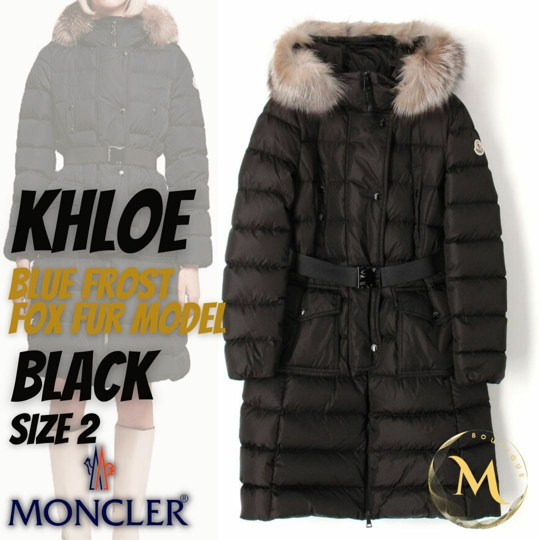 MONCLER - 新品未使用タグ付き☆MONCLER KHLOE クロエ ダウン MONCLER - 新品未使用タグ付き☆MONCLER KHLOE クロエ ダウン