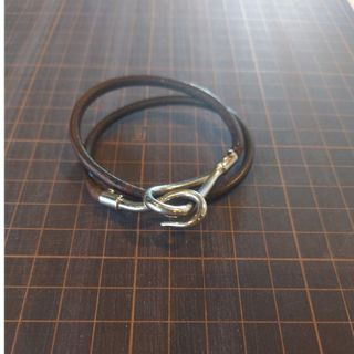 全日本送料無料 HERMES - エルメス ブレスレット エマイユ GM リーフ バングル ブレスレット、バングル