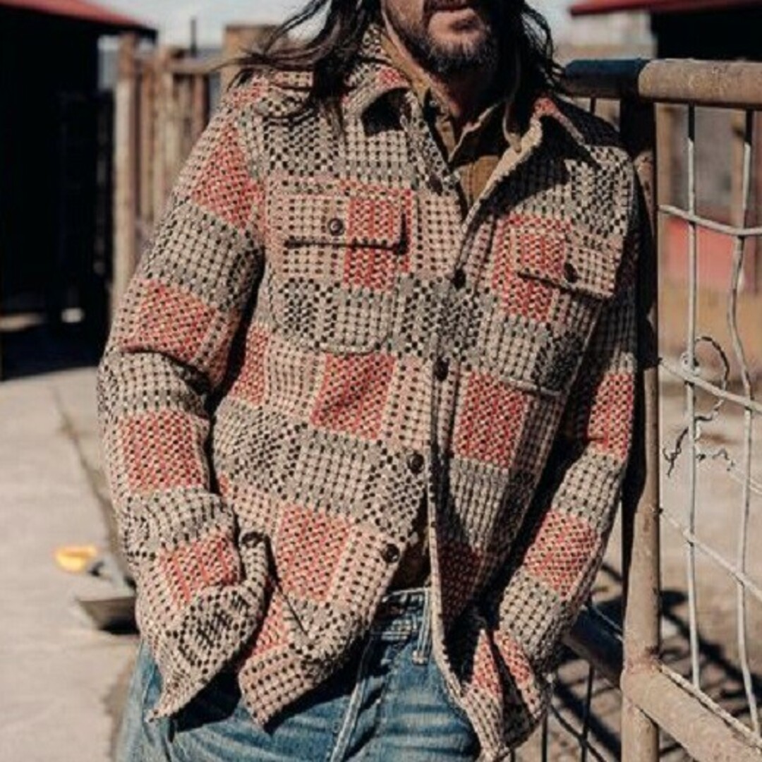 RRL - RRL ダブルアールエル 24AW ウールジャカードオーバー RRL - RRL ダブルアールエル 24AW ウールジャカードオーバー