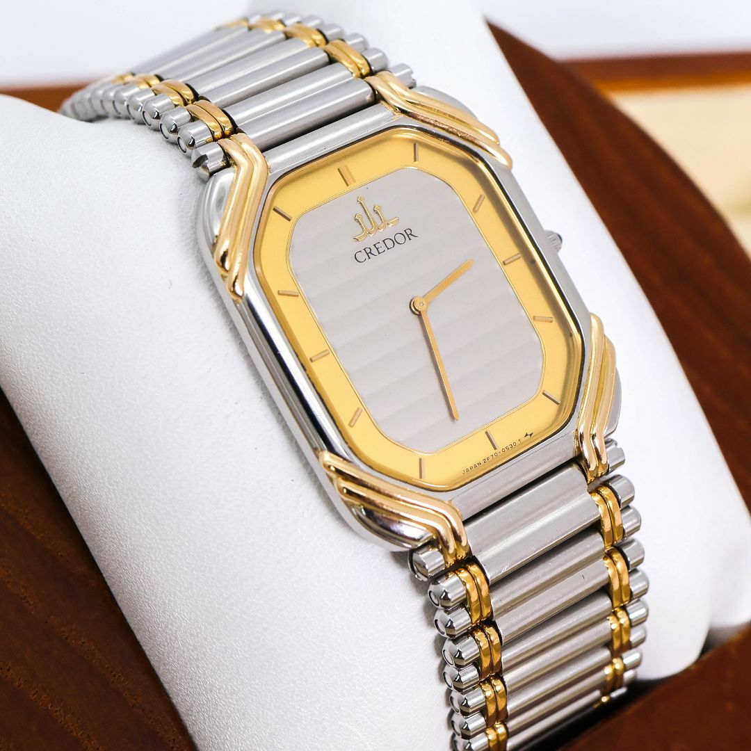 稼働 SEIKO CREDOR 腕時計 18Kベゼル 2F70 クラシカル566 時計 稼働 SEIKO CREDOR 腕時計 18Kベゼル 2F70 クラシカル566 時計