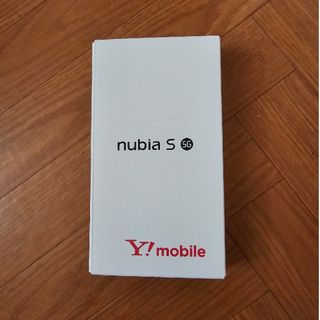 ゼットティーイー(ZTE)の【新品未開封品】　nubia S 5G ブラック(スマートフォン本体)