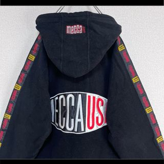 MECCA - 大きい【タグ付】MECCA USA ナイロンジャケット 刺繍 MECCA - 大きい【タグ付】MECCA USA ナイロンジャケット 刺繍