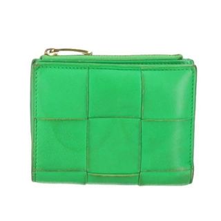 BOTTEGA VENETA ボッテガヴェネタ/スモールカセット/イントレチャート/二つ折り財布/P02*******/BCランク/19【中古】(財布)