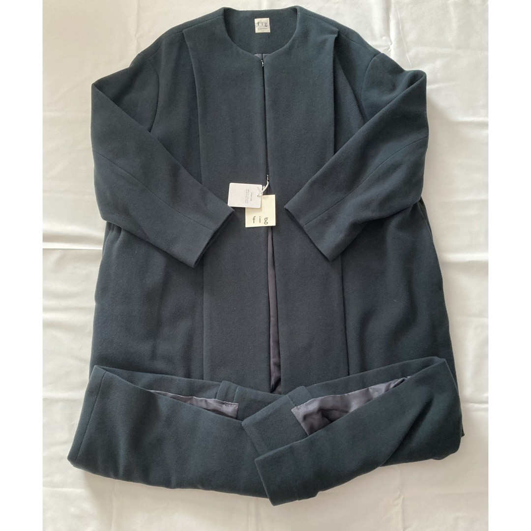 新品】fig London コート アトリエドゥサボン peu pres 新品】fig London コート アトリエドゥサボン peu pres