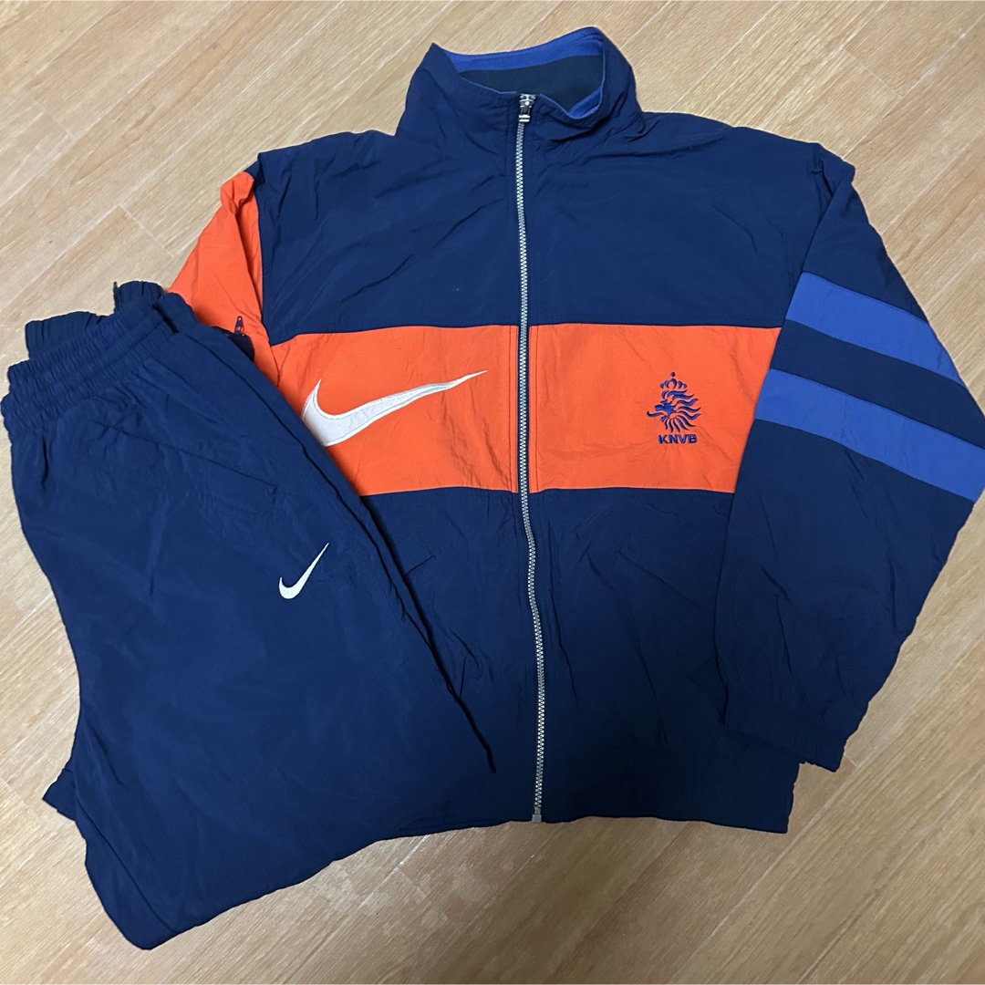 NIKE - レア 90s NIKE サッカー オランダ代表 ナイロン NIKE - レア 90s NIKE サッカー オランダ代表 ナイロン