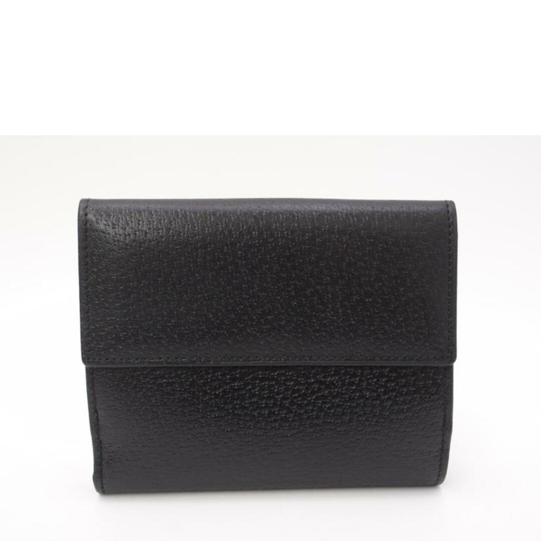 GUCCI グッチ/Wホック二つ折り財布/ブラック/035.2031/209*/Aランク/69【中古】 GUCCI グッチ/Wホック二つ折り財布/ブラック/035.2031/209*/Aランク/69【中古】