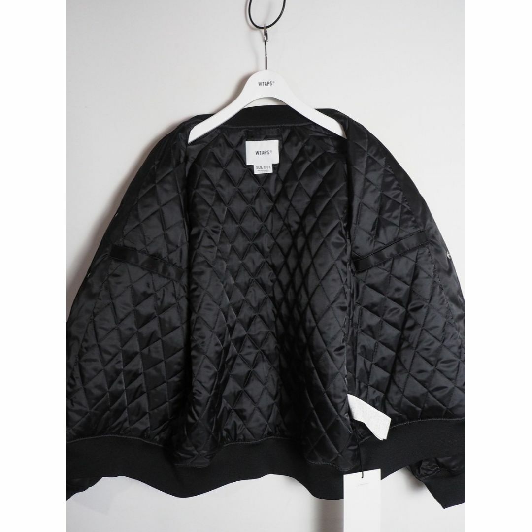 極美品24AW WTAPS チーム ジャケット ナイロン ツイル 203P△ 極美品24AW WTAPS チーム ジャケット ナイロン ツイル 203P△
