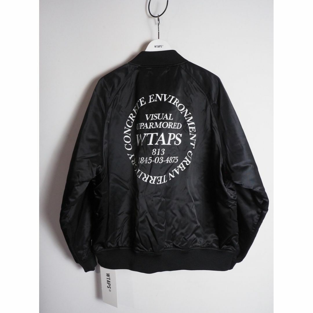 極美品24AW WTAPS チーム ジャケット ナイロン ツイル 203P△ 極美品24AW WTAPS チーム ジャケット ナイロン ツイル 203P△