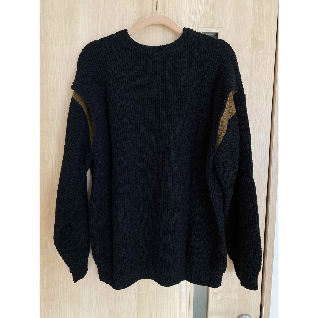 BAL ACTION PLEATS RIB SWEATER トップス BAL ACTION PLEATS RIB SWEATER トップス