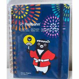 ロルバーン(Rollbahn)のロルバーン Suica ペンギン 花火 ポケット付きメモM(ノート/メモ帳/ふせん)