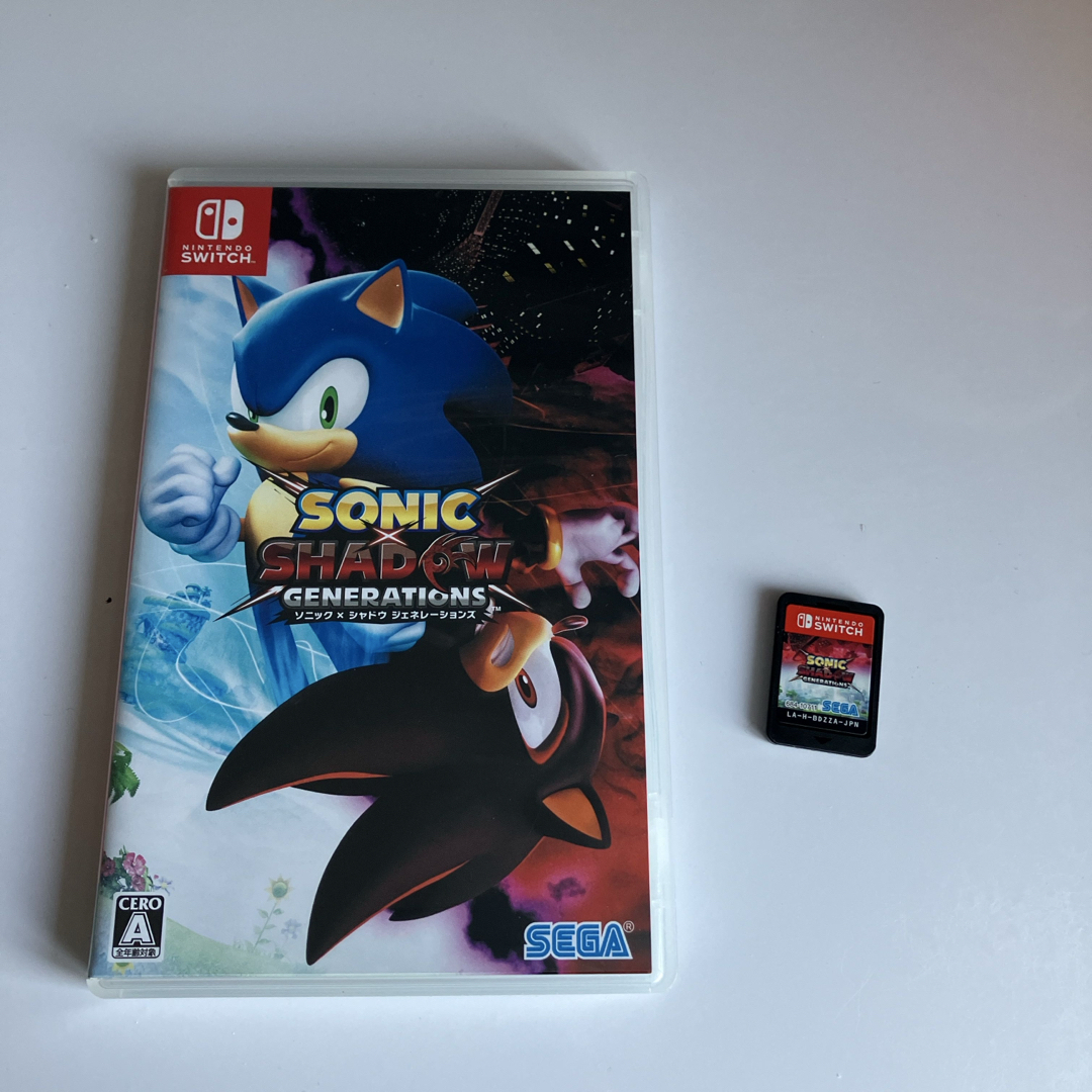 SEGA(セガ)のソニック × シャドウ ジェネレーションズ Nintendo Switch エンタメ/ホビーのゲームソフト/ゲーム機本体(家庭用ゲームソフト)の商品写真