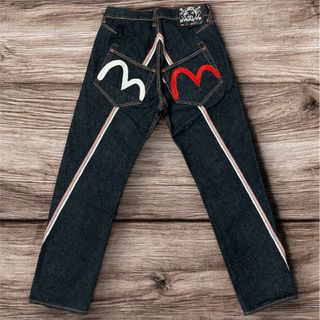 EVISU - ☆希少☆激レア エヴィス EVISU カモメ 刺繍 デニム EVISU - ☆希少☆激レア エヴィス EVISU カモメ 刺繍 デニム