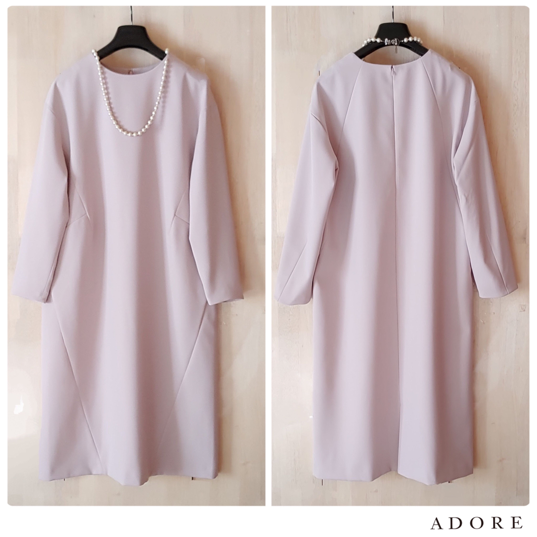 ◇幻◇ 新品 定価4.6万円 ADORE ダブルクロスワンピース 卒業式 ◇幻◇ 新品 定価4.6万円 ADORE ダブルクロスワンピース 卒業式