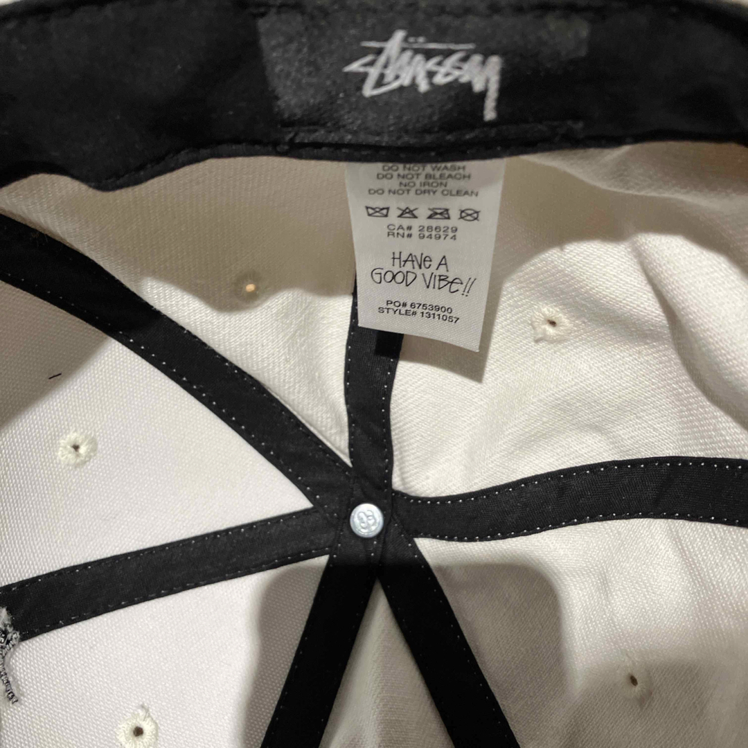STUSSY - 美品 stussy 8ball エイトボール キャップ 80s old usa STUSSY - 美品 stussy 8ball エイトボール キャップ 80s old usa