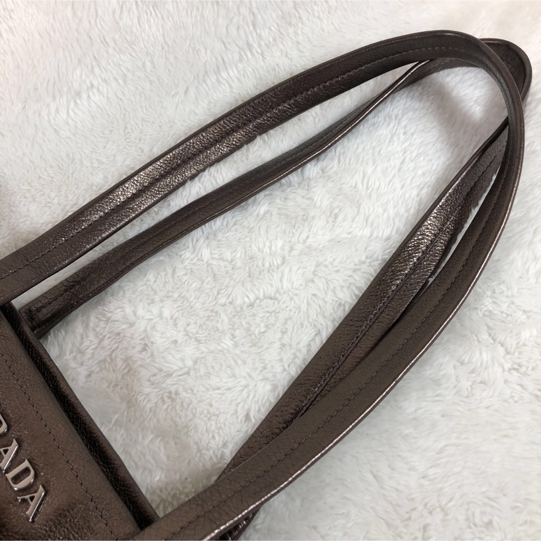 PRADA - ☆美品☆ プラダ トートバッグ レザー BR4052 PRADA - ☆美品☆ プラダ トートバッグ レザー BR4052