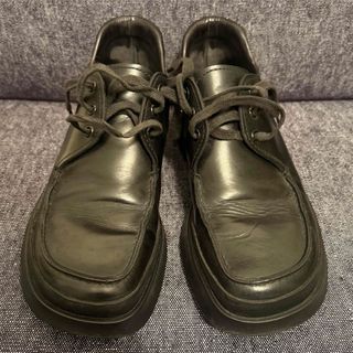 PRADA - PRADA プラダ DIAPASON Leather Lace-Up Shoes PRADA - PRADA プラダ DIAPASON Leather Lace-Up Shoes