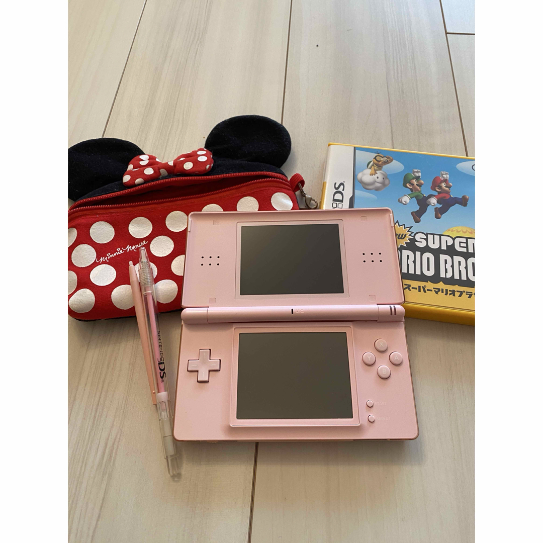 ほとんど未使用】ニンテンド-DS LITE ノーブルピンク おっしゃっ ほとんど未使用】ニンテンド-DS LITE ノーブルピンク おっしゃっ