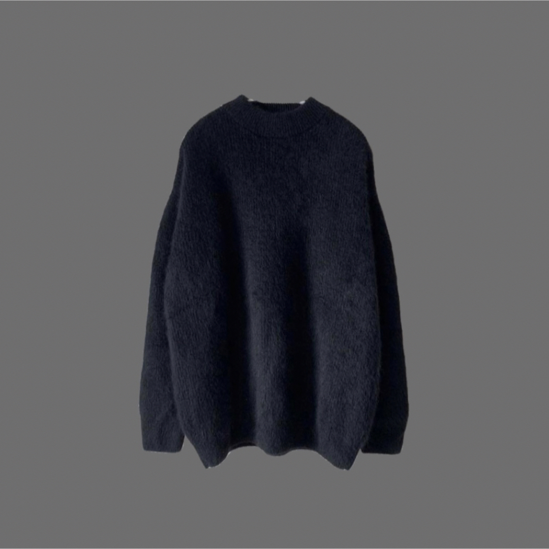 THE RERACS - THE RERACS 20AW ネイビー ウールカシミヤニットの THE RERACS - THE RERACS 20AW ネイビー ウールカシミヤニットの