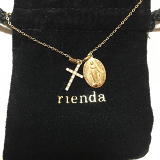 リエンダ(rienda)のrienda ネックレスセット 10kコーティング(ネックレス)