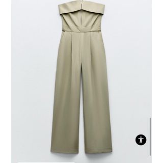ZARA - 未使用タグ付き【ザラ】ノースリーブ オールインワン ZARA - 未使用タグ付き【ザラ】ノースリーブ オールインワン