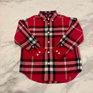 BURBERRY - BURBERRY CHILDREN♡チェックシャツの通販 by hina BURBERRY - BURBERRY CHILDREN♡チェックシャツの通販 by hina