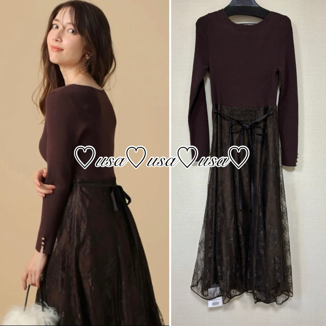 Apuweiser-riche - ♡新品♡Apuweiser-riche♡華奢レース Apuweiser-riche - ♡新品♡Apuweiser-riche♡華奢レース