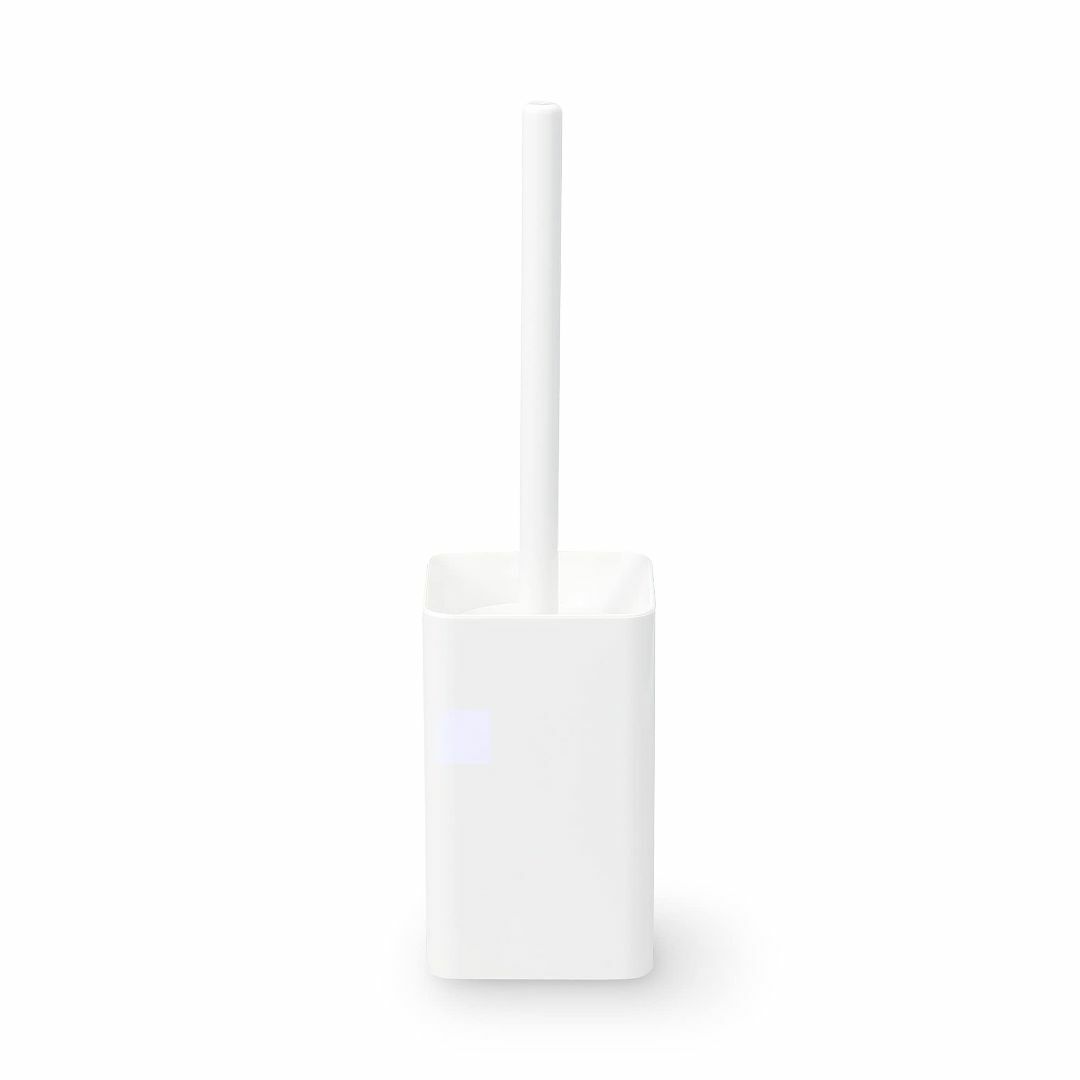 無印良品 トイレブラシ・ケース付 幅10×奥行10×高さ38cm 3875565 インテリア/住まい/日用品の日用品/生活雑貨/旅行(日用品/生活雑貨)の商品写真