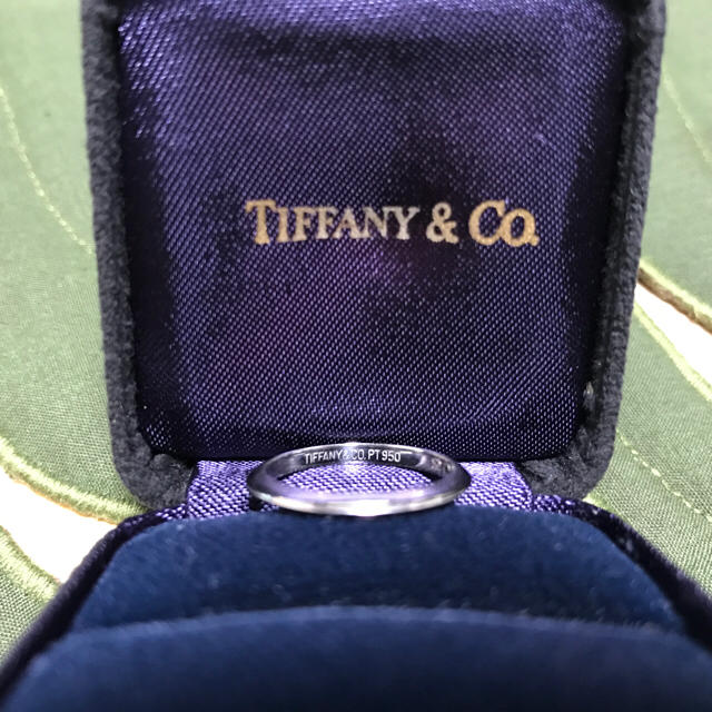 Tiffany&Co.☆プラチナバンドリング 7号