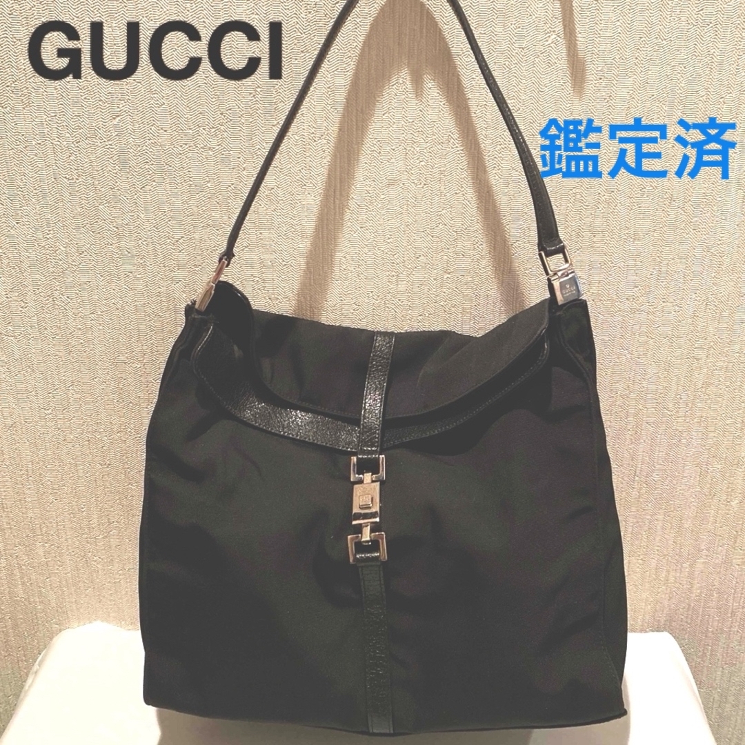 GUCCI - 極美品　鑑定済　GUCCI グッチ　2wayショルダー　ハンドバッグ
