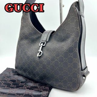 GUCCI - GUCCI ジャッキー ワンショルダーバッグ GGキャンバス GUCCI - GUCCI ジャッキー ワンショルダーバッグ GGキャンバス