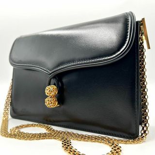 GUCCI - 超希少✨グッチ クリアストーン チェーンショルダー GUCCI - 超希少✨グッチ クリアストーン チェーンショルダー