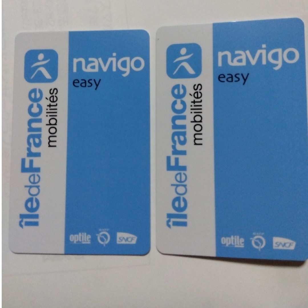 ナビゴイージー(navigo easy) 2枚 パリ公共交通機関で使用できる チケットのチケット その他(その他)の商品写真