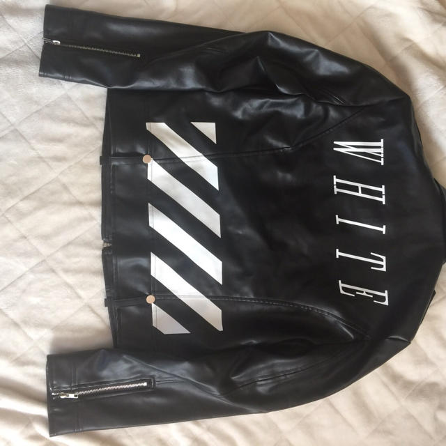 OFF-WHITE(オフホワイト)のoff-white メンズのジャケット/アウター(レザージャケット)の商品写真