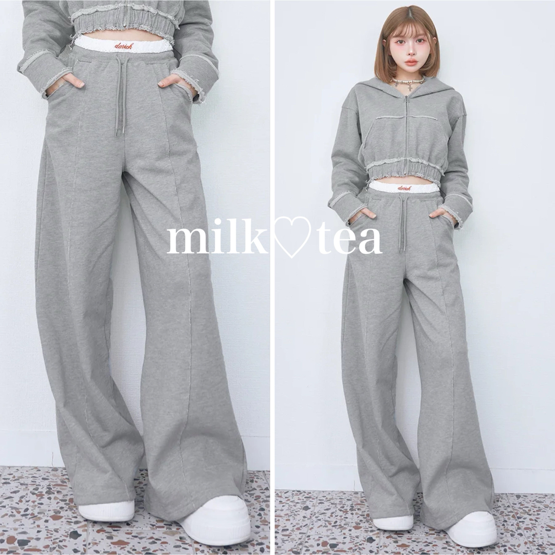 Darich - 新品タグ付き ダーリッチ ウエストレーススウェット Darich - 新品タグ付き ダーリッチ ウエストレーススウェット