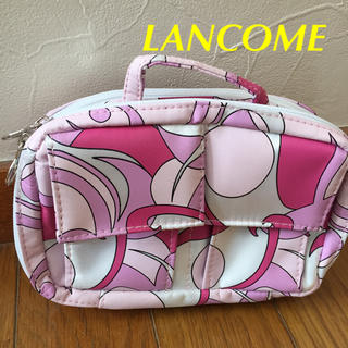 ランコム(LANCOME)のLANCOME コスメポーチ ピンク 【新品】(ポーチ)