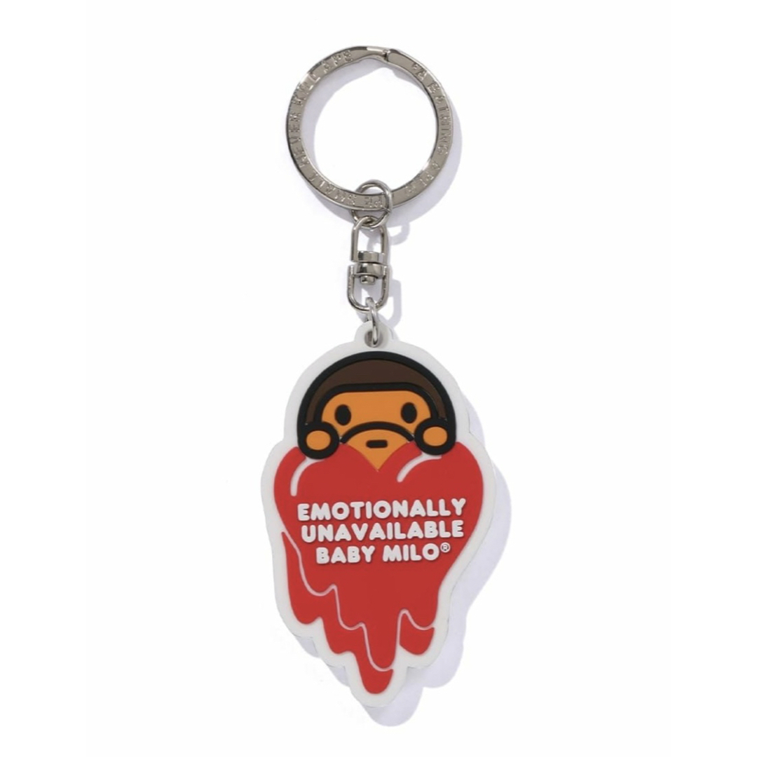 A BATHING APE - 【 BAPE X EU 】 BABY MILO RUBBER KEYCHAINの A BATHING APE - 【 BAPE X EU 】 BABY MILO RUBBER KEYCHAINの