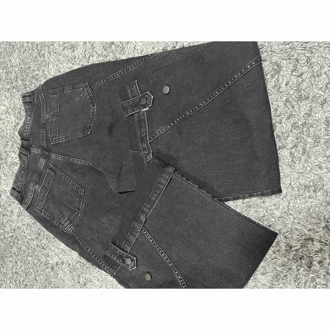 GU × rokh ジーンズ DARK GRAY Mサイズ ジーパン デニム GU × rokh ジーンズ DARK GRAY Mサイズ ジーパン デニム