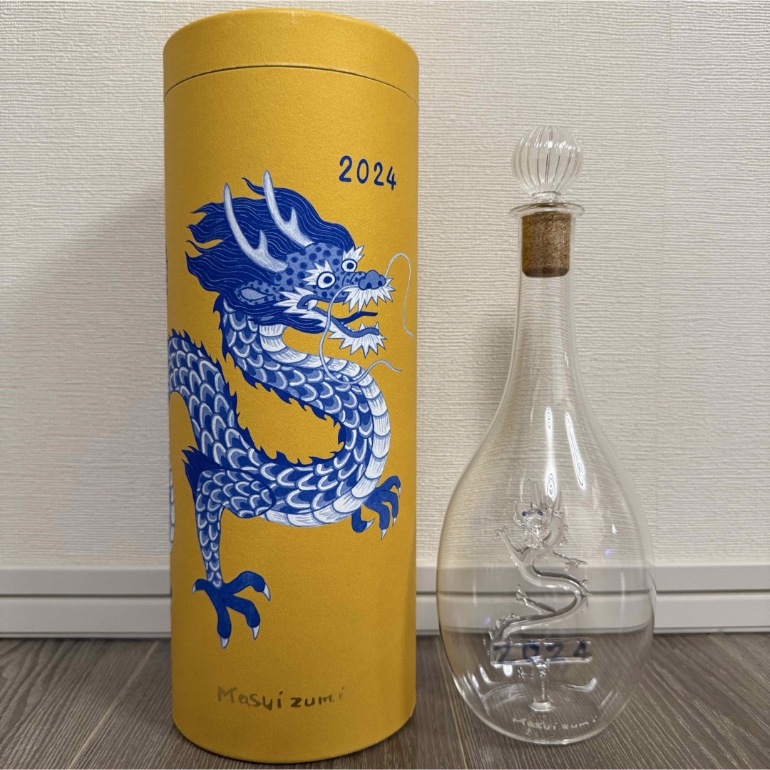 【ギフト】 数量限定 満寿泉（ますいずみ） 2024年干支SP「辰」空ボトル 置物