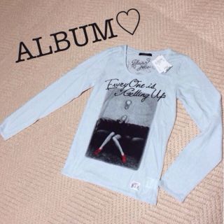 アルブム(ALBUM)のALBUM ロンT ♡新品(Tシャツ(長袖/七分))