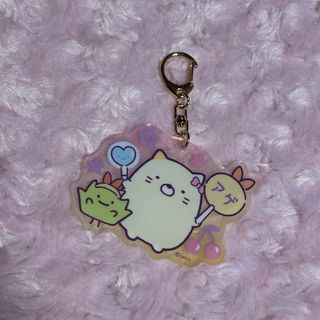 スミッコグラシ(すみっコぐらし)のネオすみっこくじ：H賞アクリルキーホルダー ねこ(キーホルダー)