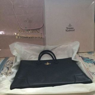 ヴィヴィアンウエストウッド(Vivienne Westwood)の値下げVivienneWestwood本革レザートートハンドバッグ廃盤美品極レア(ハンドバッグ)